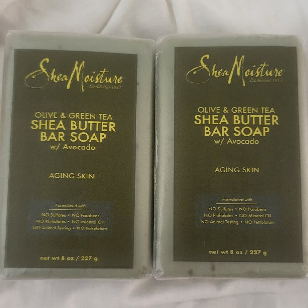COPY - Sheamoisture Olive & Green Shea Butter Bar Soap